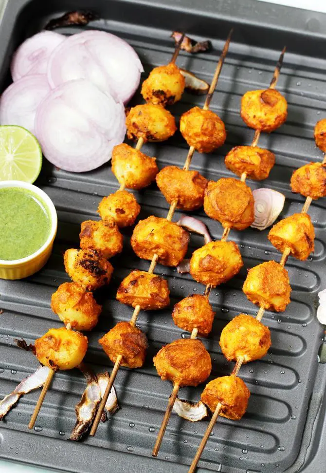 tandoori aloo tikka recipe