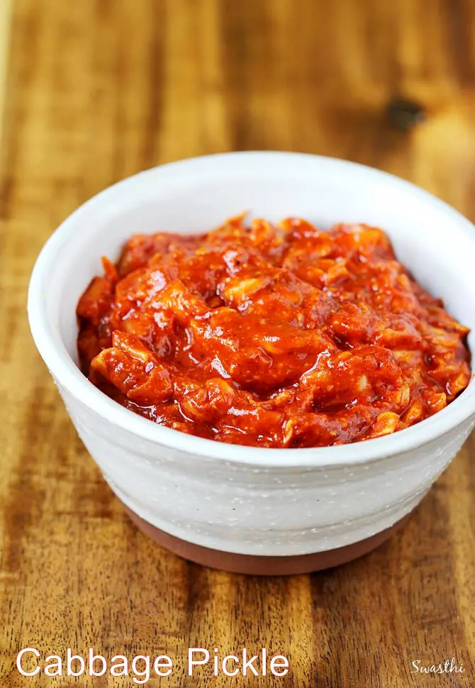 cabbage pickle recipe