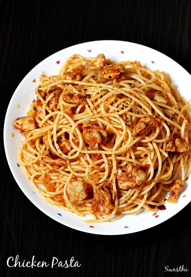 Chicken pasta recipe | How to make chicken pasta | Chicken spaghetti