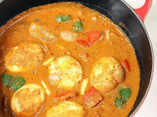 Kadai egg masala recipe | Egg capsicum curry