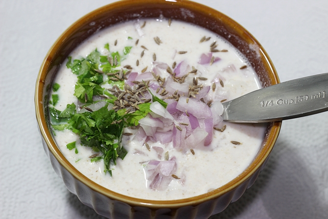 finely chopped onions