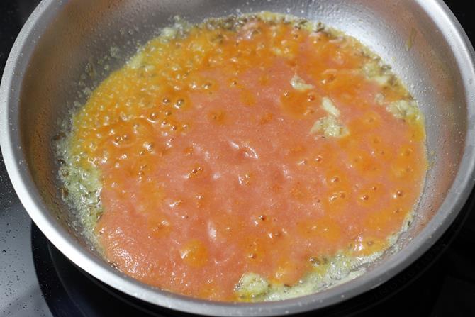 Add tomato puree