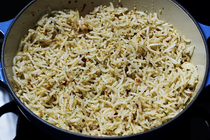 Peanut Rice Recipe   Swasthi s Recipes - 14