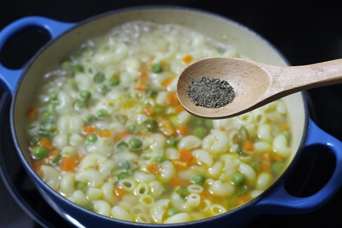 Pasta soup recipe   Swasthi s Recipes - 6