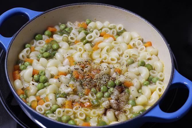 Pasta soup recipe   Swasthi s Recipes - 15