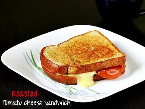 tomato cheese sandwich