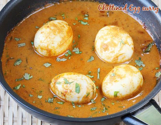 chettinad egg curry recipe