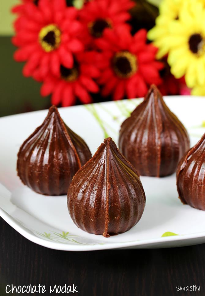 chocolate modak recipe