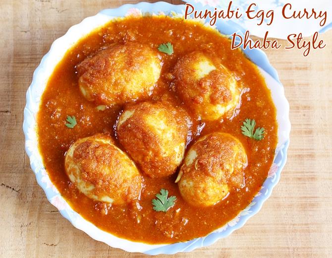 dhaba egg curry recipe