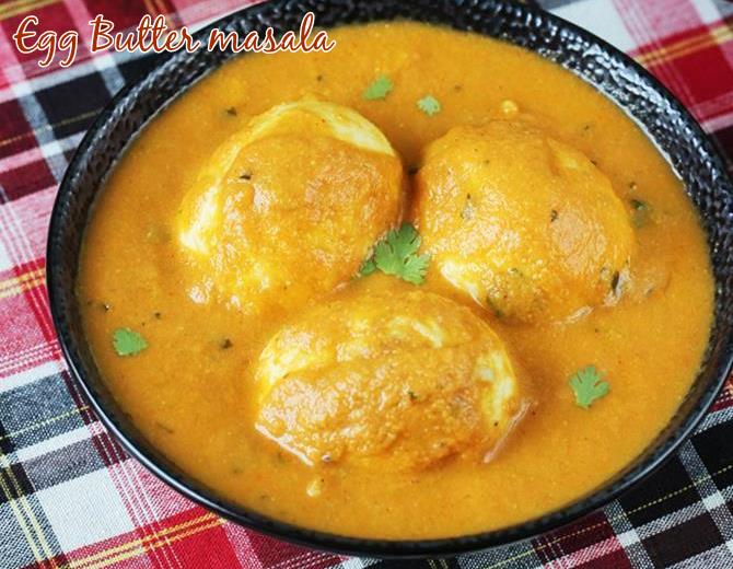 egg butter masala