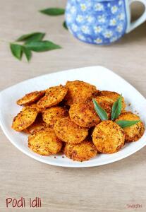Podi idli recipe | How to make podi idli