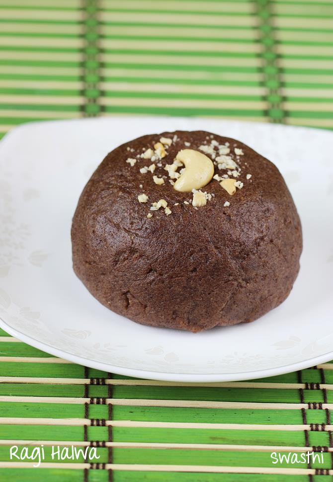 ragi halwa recipe