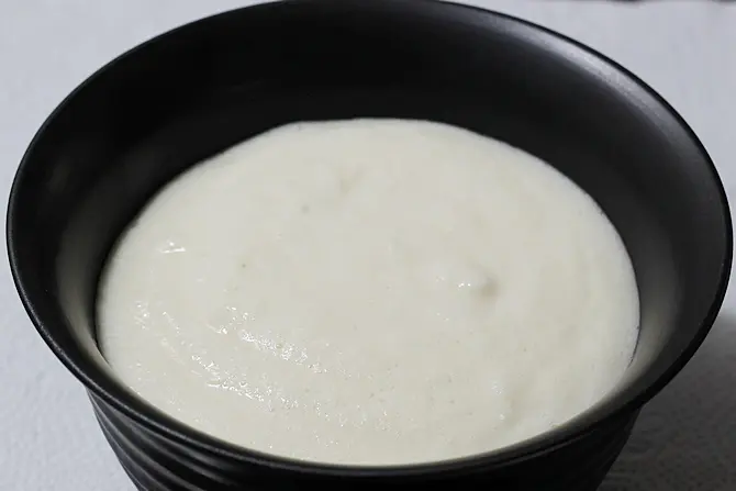 fermented thick idli batter