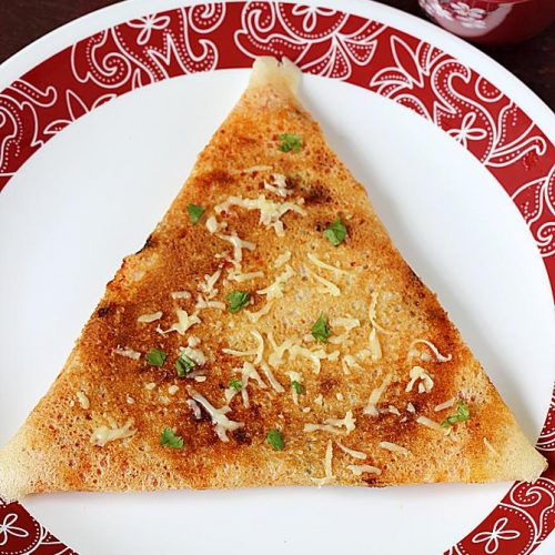 Cheese Dosa - Vegetarian dish
