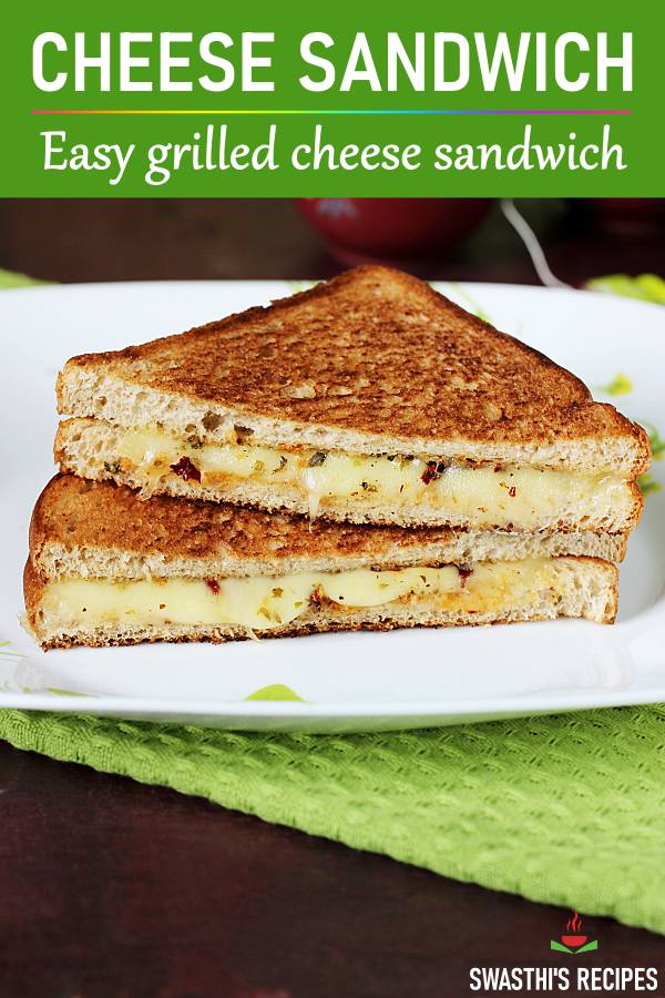 Cheese Sandwich Recipe How To Make Grilled Cheese Sandwich