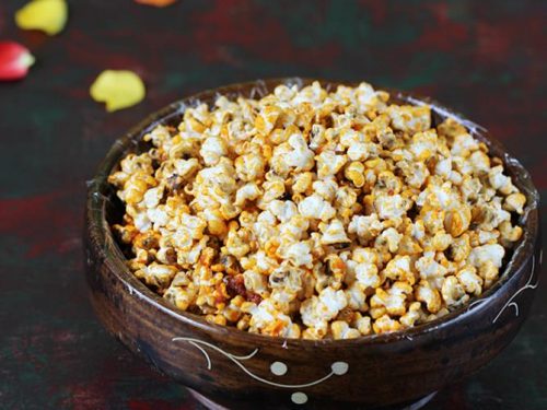 Jowar pops recipe | Spiced jowar puffs recipe | Jonna pelalu