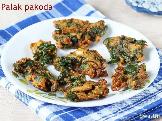 palak pakoda recipe