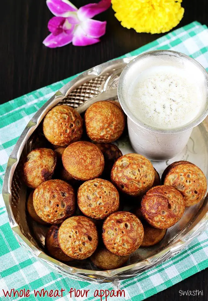 wheat flour sweet appam