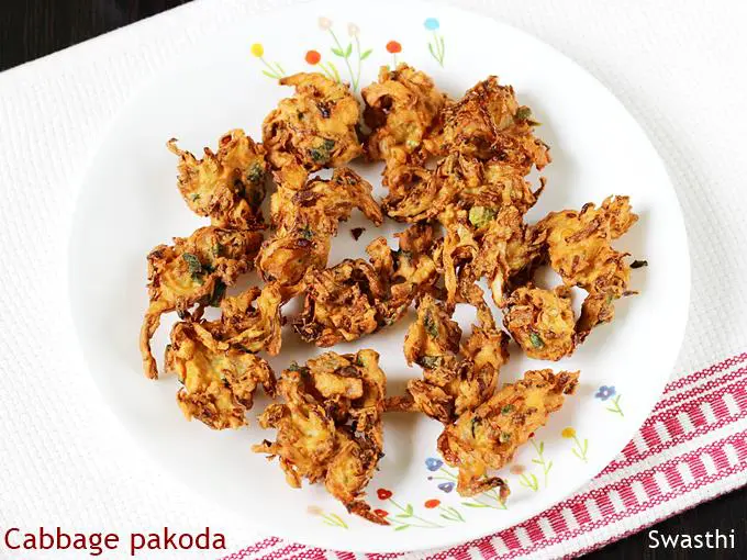 cabbage pakoda recipe