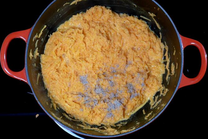 Add cardamom powder