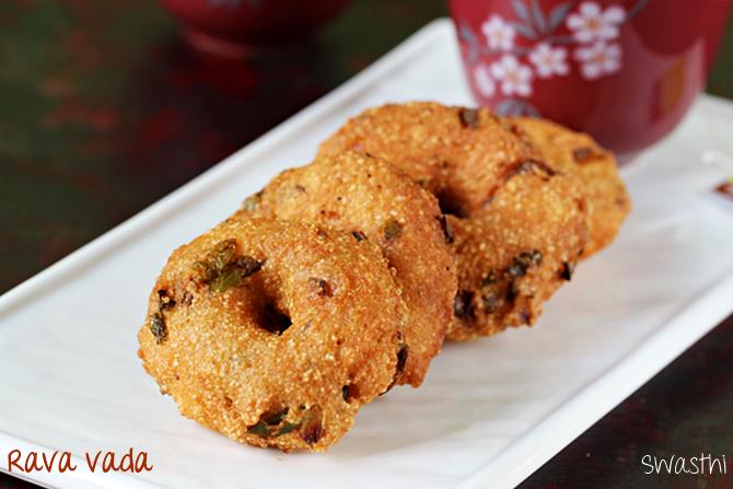 instant rava vada recipe