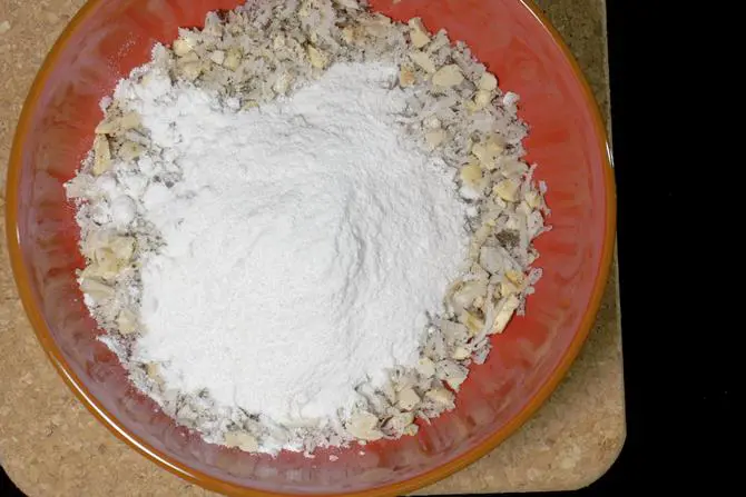 Add powdered sugar