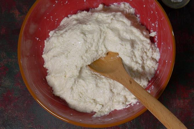 Dough to make suji vada recipe