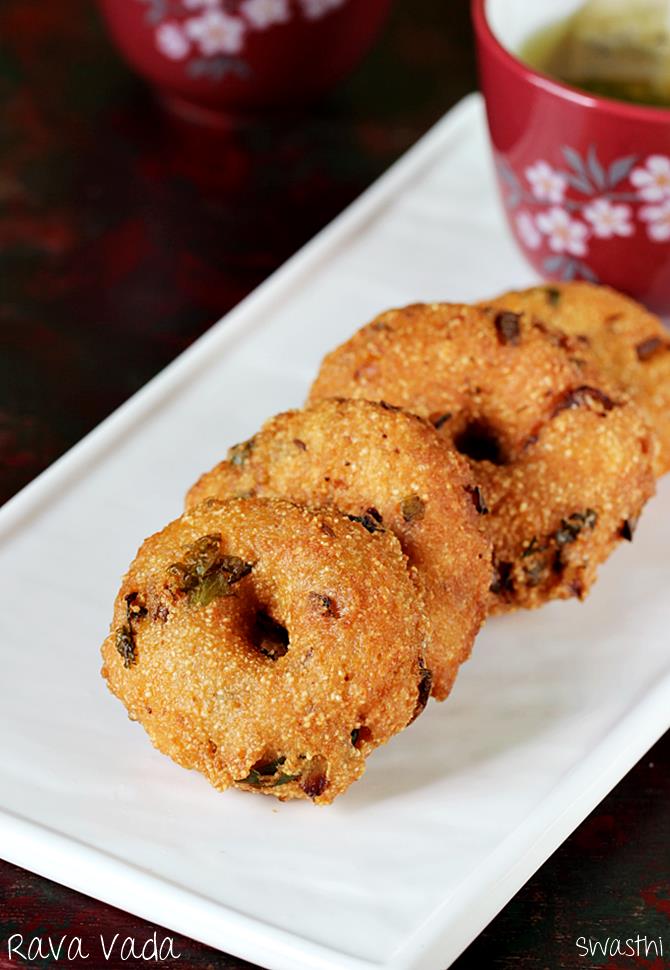 rava vada recipe