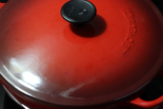 pressure cook tomato biryani