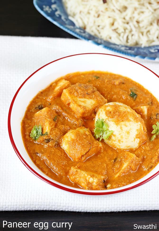 paneer egg gravy recipe