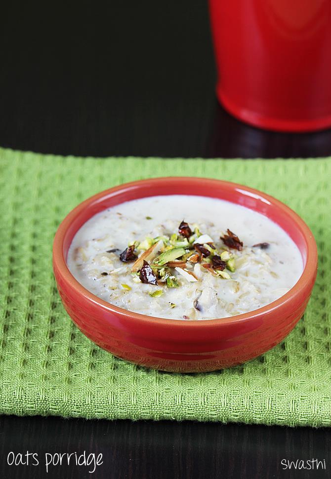 Quick oats porridge recipe video How to make dates oats porridge recipe