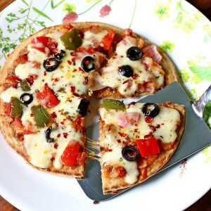 Tawa pizza without yeast