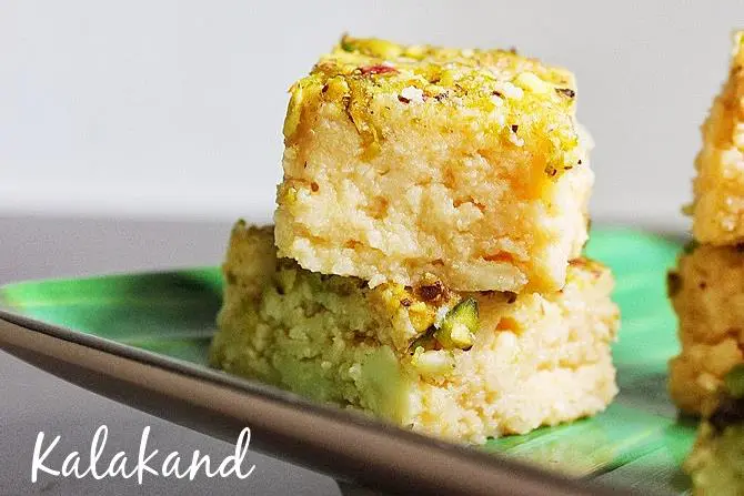 Kalakand – milk burfi﻿