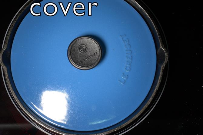 Cover and cook
