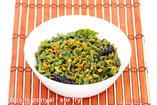 beans poriyal
