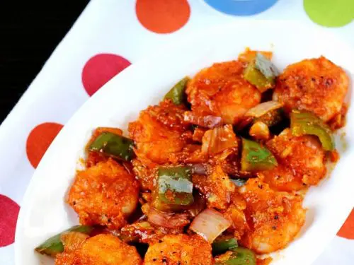 chilli prawns