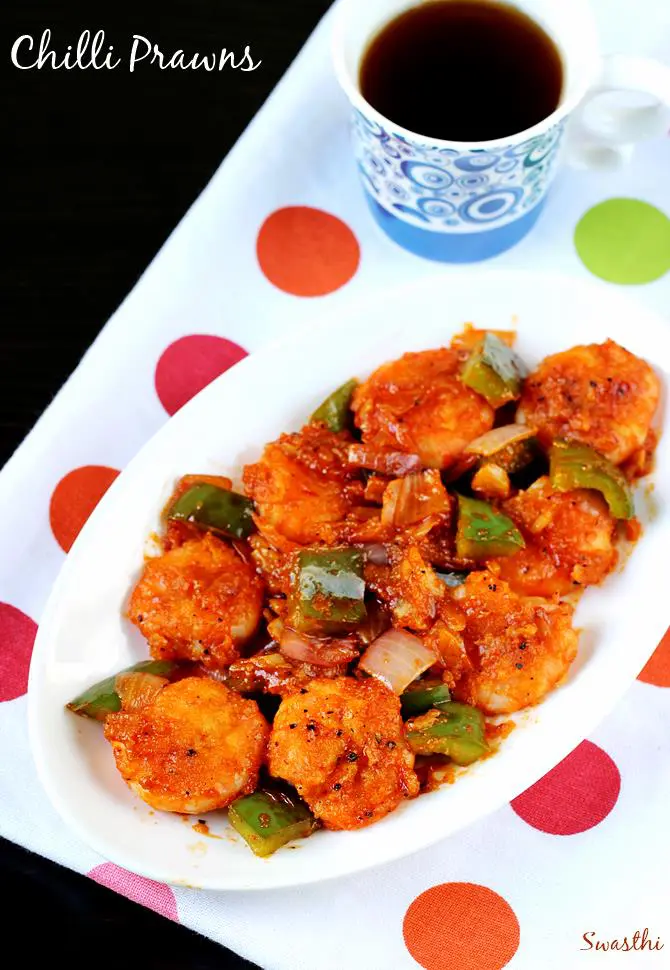 Chilli prawns recipe