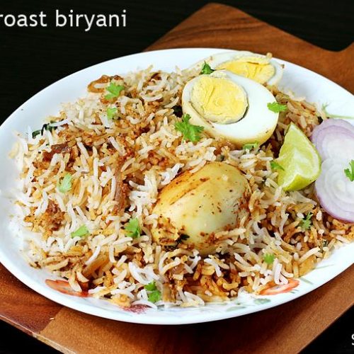 Egg roast biryani recipe Kerala style egg roast biryani Egg recipes