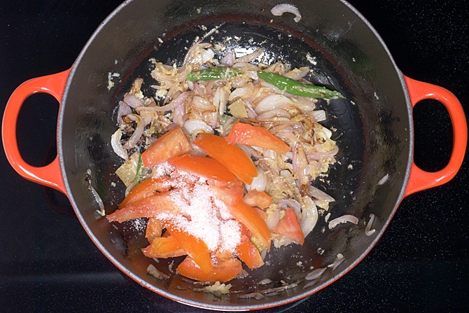Add tomatoes