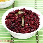 beetroot thoran recipe