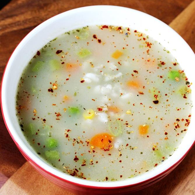 Oats soup recipe   Oats vegetable soup   Oatmeal soup - 25