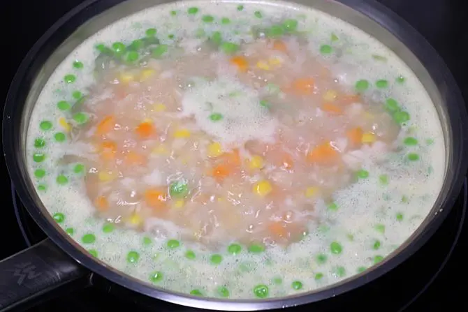 boiling oats soup