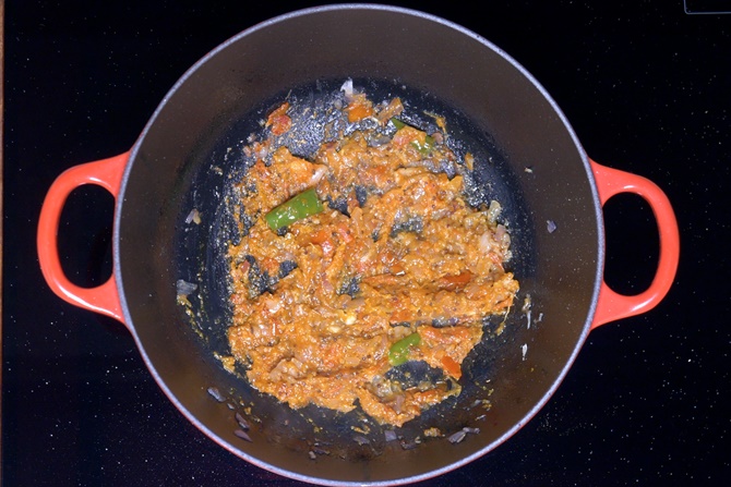 sauteing masala