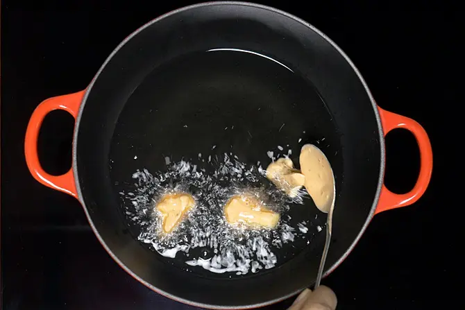 frying gobi to make manchurian