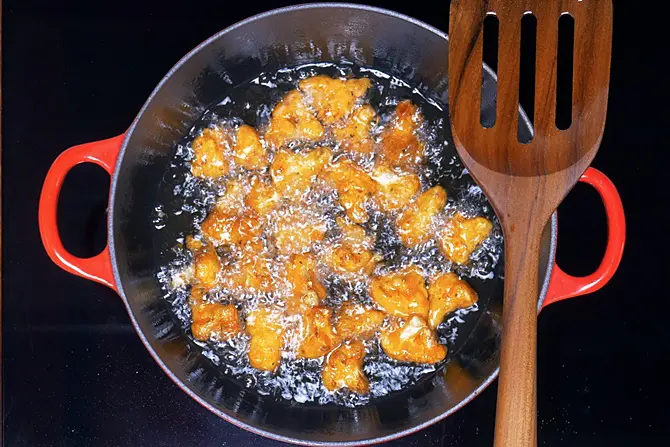 golden fried gobi for manchurian