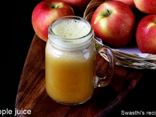 Apple Juice Recipe How To Make Apple Juice With Without A Juicer