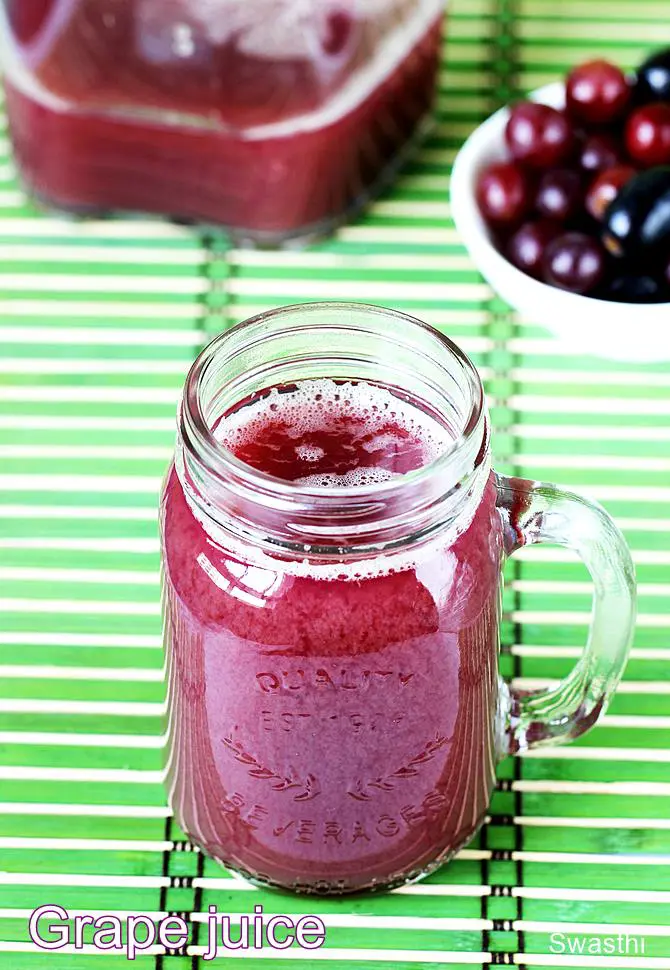 how to make grape juice