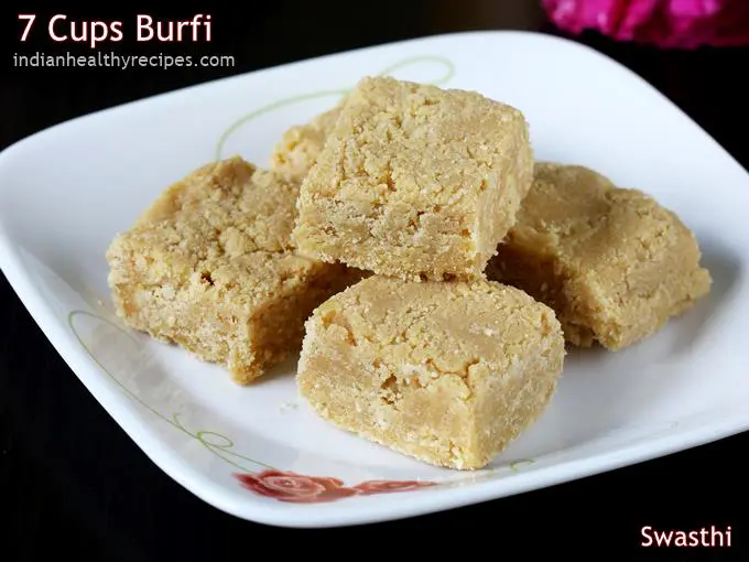 7 cups burfi