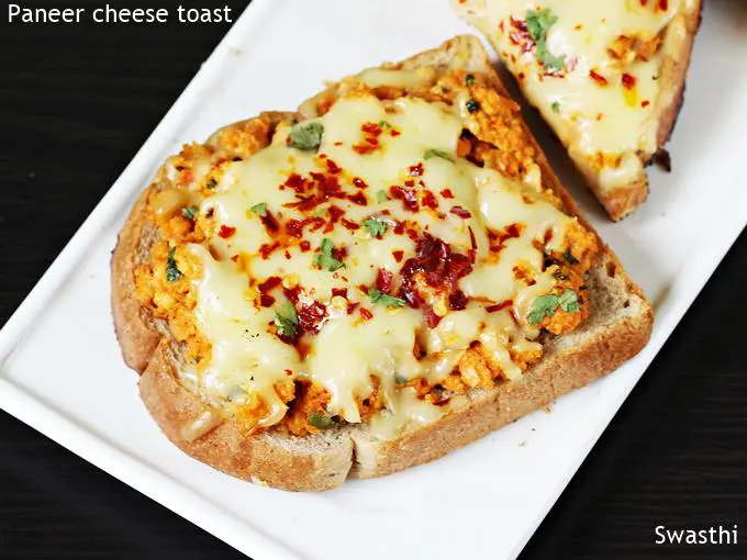 paneer cheese toast recipe