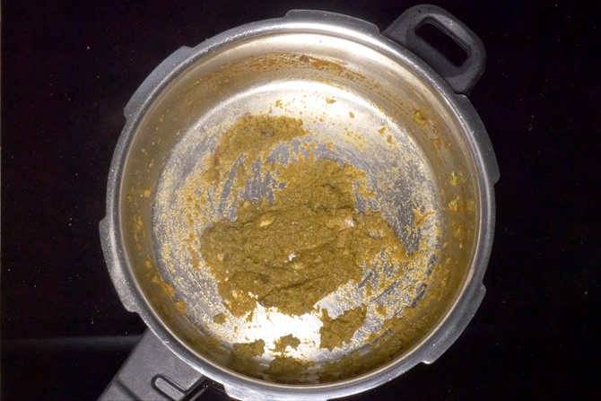 frying the past for corn pulao
